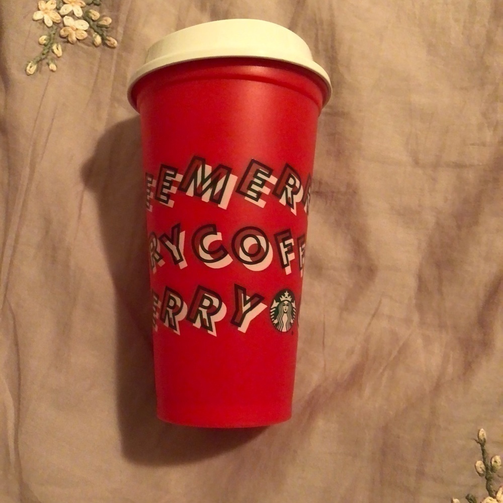 Starbucks Christmas 2019 Holiday Reusable Cup